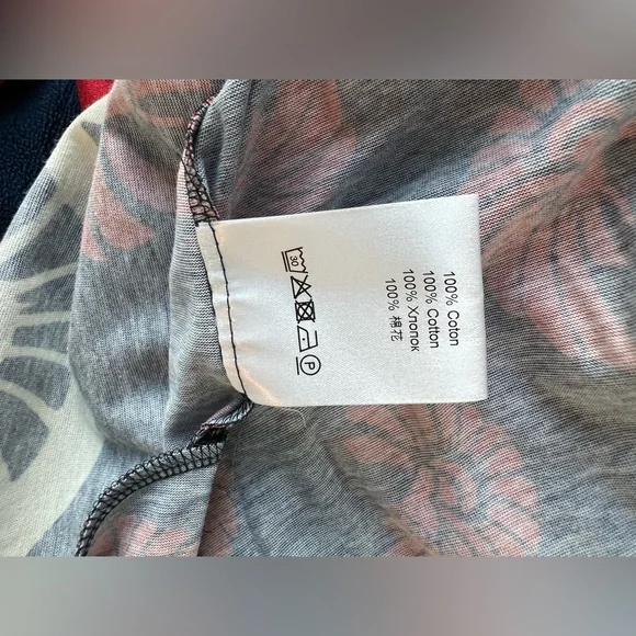 NWT La DoubleJ Sporty Swing Dress size Medium Pygmy Palms Cotton Jersey - Picture 8 of 11